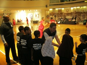 ADC youth providing martial arts demonstration at BB HOF
